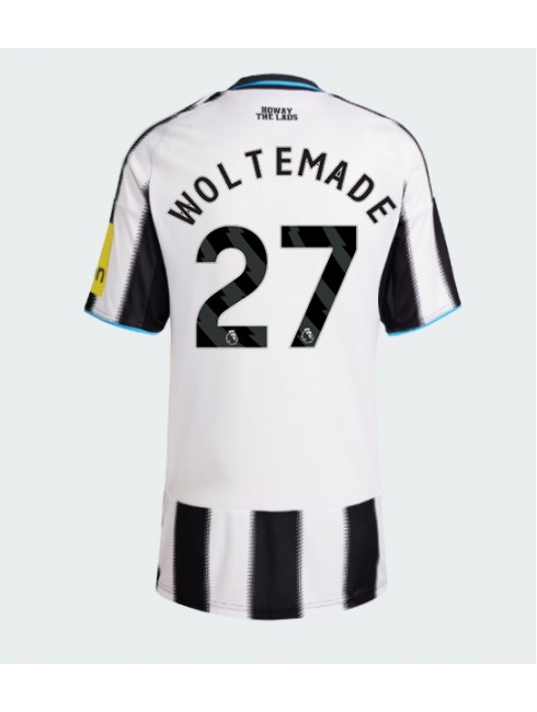 Newcastle United Nick Woltemade #27 Zenski Domaci Dres 2025-26 Kratak Rukavima Newcastle United Nick Woltemade #27 Zenski Domaci Dres 2025-26 Kratak Rukavima